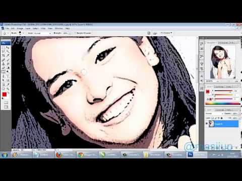 Membuat Foto Menjadi Kartun dengan Filter Photoshop CS