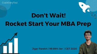 DON'T WAIT! | Rocket start your MBA preparation | Teacher's Day Surprise | Crack Every Test 2022