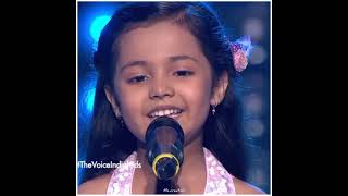 Unse Mili Nazar Whatsapp Status | Ayat Shaikh | Live Show | The Voice Indian Kids | Heart touching