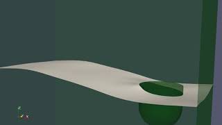 Fluid structure interaction with Code Saturne. Forced sloshing of tank with buoy Wealth