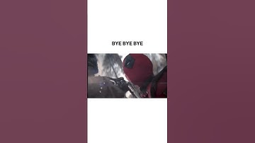 Deadpool and Wolverine - Bye Bye Bye | NSYNC #shorts #deadpool #deadpool3 #dance #edit #music #viral