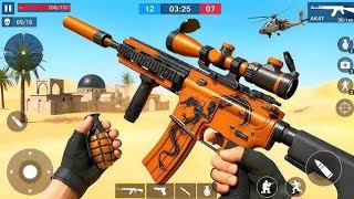 Real commando shooting mission gun game _ online strike gameplay video🎮☠️67 screenshot 4
