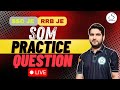🔴 SOM Practice Questions | SSC JE & RRB JE | Live Marathon | Score 50/50