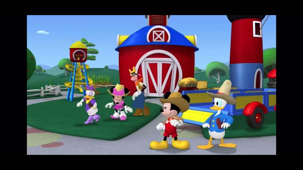 Mickey and Donald have a farm mesekea-mousekea-doo song