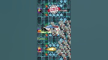 PvZ 2 - Plants Vs Zombies 2 | Explode-o-Vine + Plants vs 999 Zcorp Racer Zombies | #2 #shorts