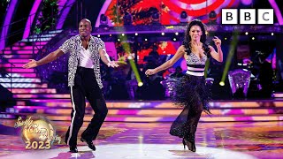 Eddie Kadi and Karen Hauer Samba to Calm Down by Rema ft. Selena Gomez ✨ BBC Strictly 2023