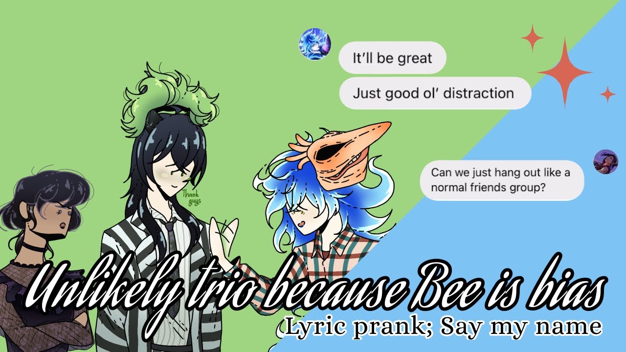 Lyrics prank || Say my name || twisted wonderland