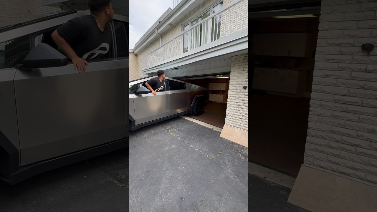 Поместится ли кибертрак в гараж? 