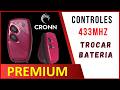 Como é o Controle 433 PREMIUM da CRONN