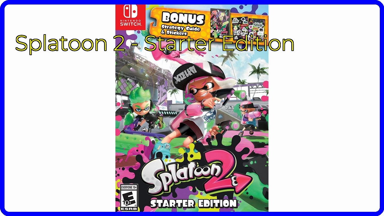 REVIEW (2026): Splatoon 2 - Starter Edition. ESSENTIAL details.