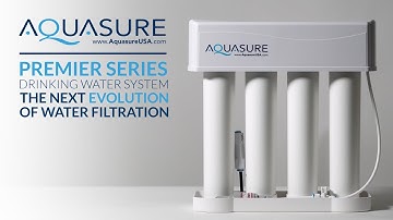 Aquasure Premier Series: Quick Twist Filter Replacement - Easy RO Maintenance!