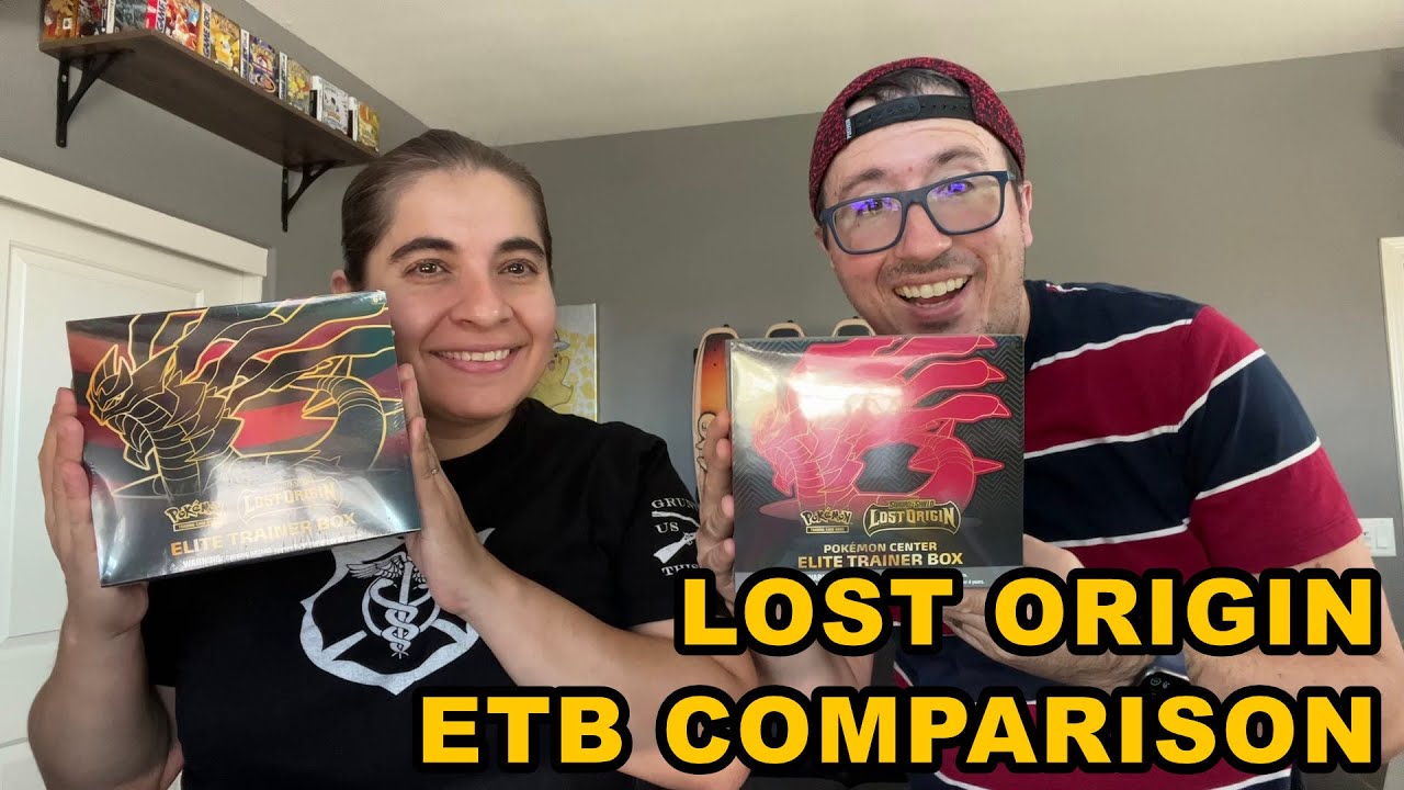 Retail vs Pokémon Center: A Lost Origin Elite Trainer Box (ETB) Comparison Opening