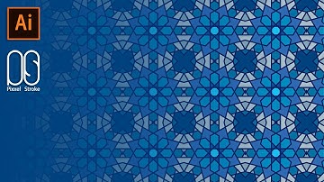 Islamic Pattern in Illustrator , Pixxel Stroke
