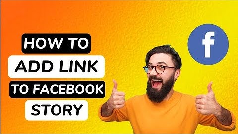 How To Add Link To Facebook Story || How To Add Swipe Up link On Facebook Story