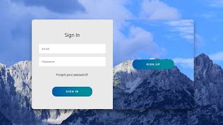 Create A Sliding Sign In & Sign Up Form | HTML CSS JavaScript | EASY