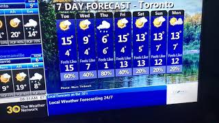 One of my favourite local forecast music tracks in 2019, it is
typically played the early morning.