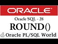 ROUND() Function in Oracle SQL | ROUND Function in Oracle | NUMBER Function in Oracle