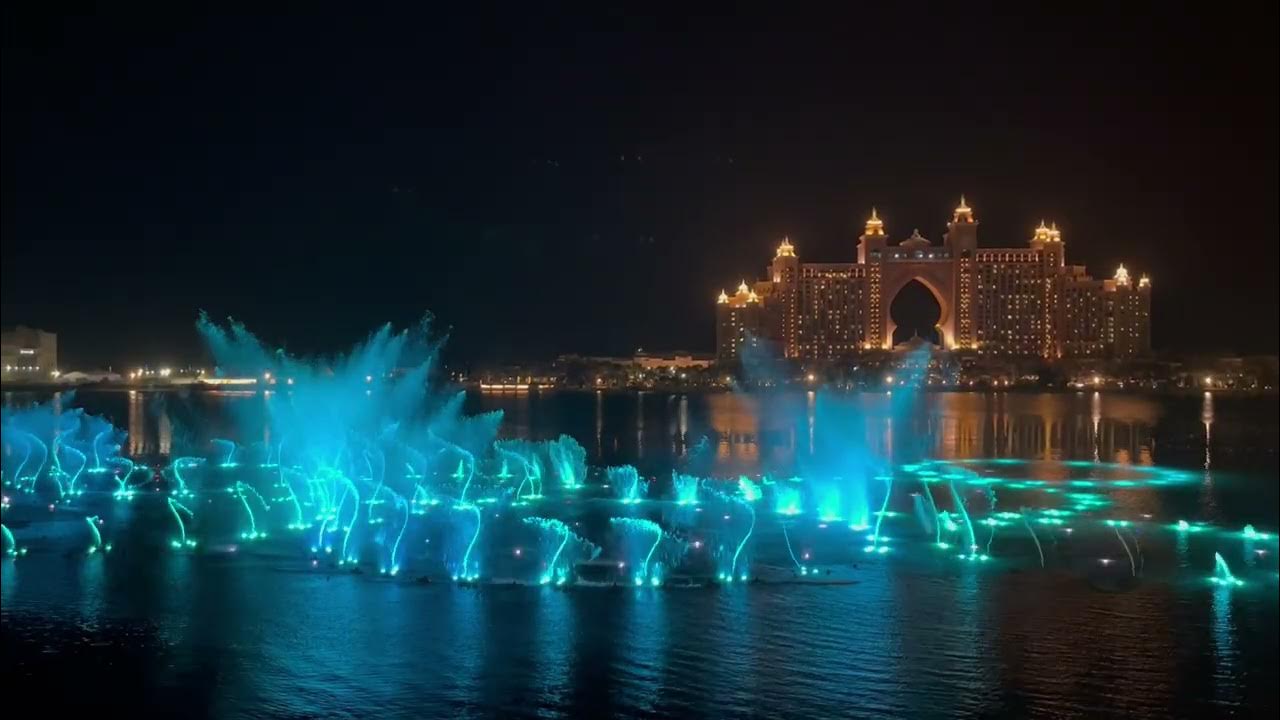 The Palm Fountain, Dubai, UAE 🇦🇪 YouTube