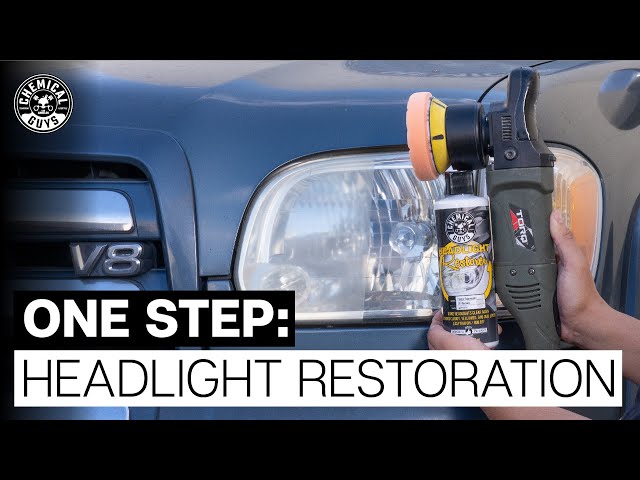 Chemical Guys Drill Powered Headlights Restoration & Protection