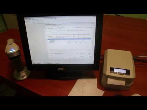 Фискальный регистратор Экселлио FP-700 с КЛЕФ работа с 1С