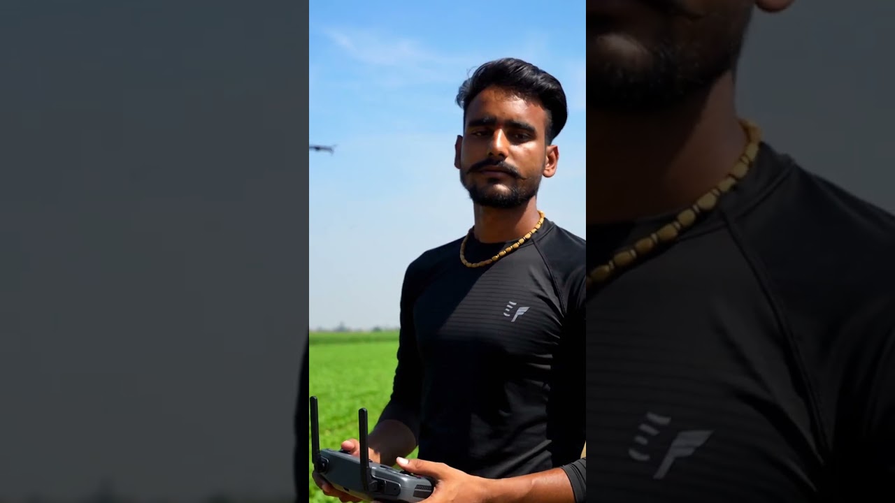 Drone से खेत सुरक्षा (सिर्फ निगरानी 