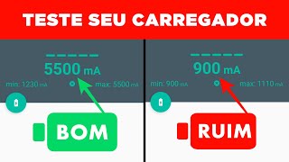 Teste seu carregador com esse aplicativo - Seu celular suporta carregamento turbo? screenshot 2