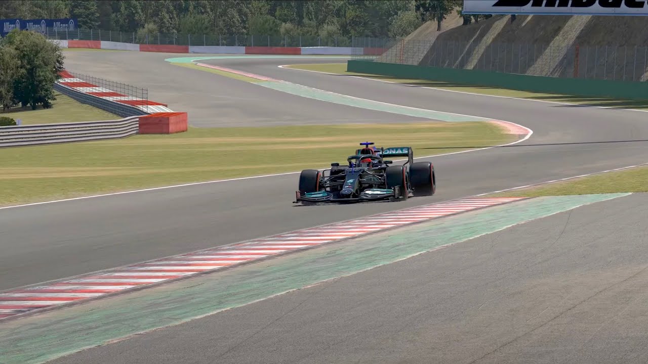 iRacing F1 Mercedes - AMG W12 E Performance Pure Sound Replay Spa