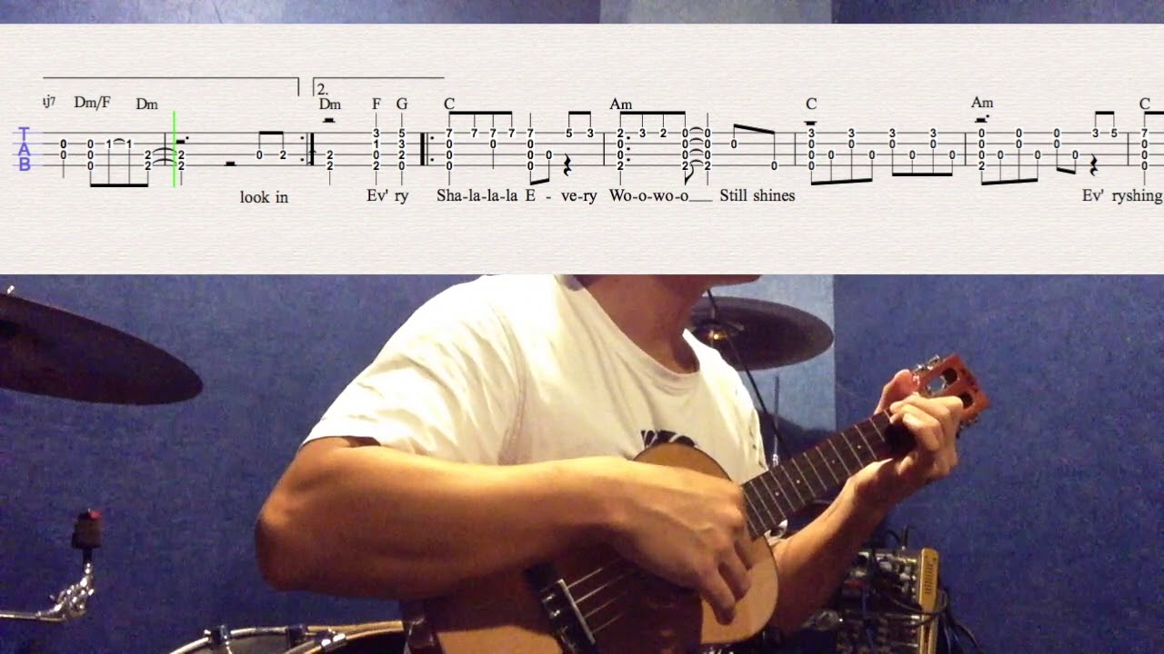 Yesterday Once More (Fingerstyle Ukulele Cover)Free Tab YouTube