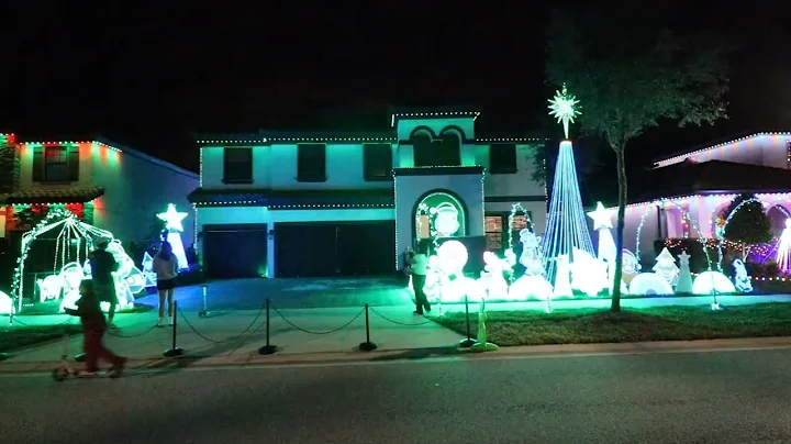 🎄✨ Jingle Bell Rock | Glee Cast 🎶 Christmas 2025 Light Show | Starkey Ranch