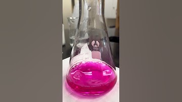 Titration #chemistry #experiment  #science  #acid #base #indicators  #magic