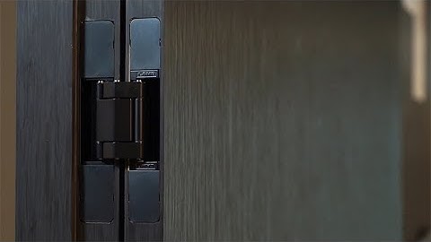 HES3D Concealed Hinge Demo