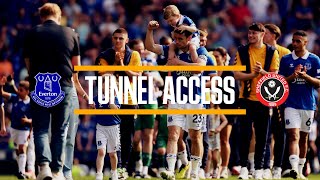 SIGNING OFF AT HOME WITH ANOTHER WIN! | Tunnel Access: Everton v Sheffield United