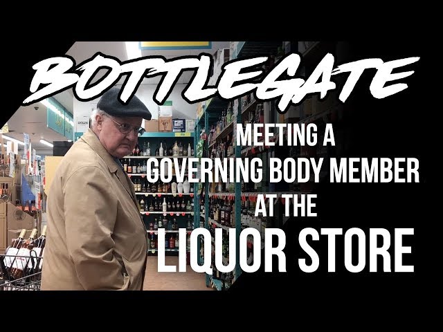 Bottlegate: Meeting a Governing Body member at the liquor store class=