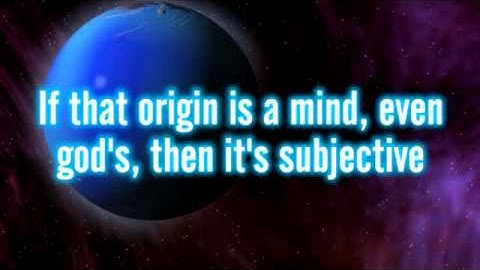 Objective Morality Does Not Exist