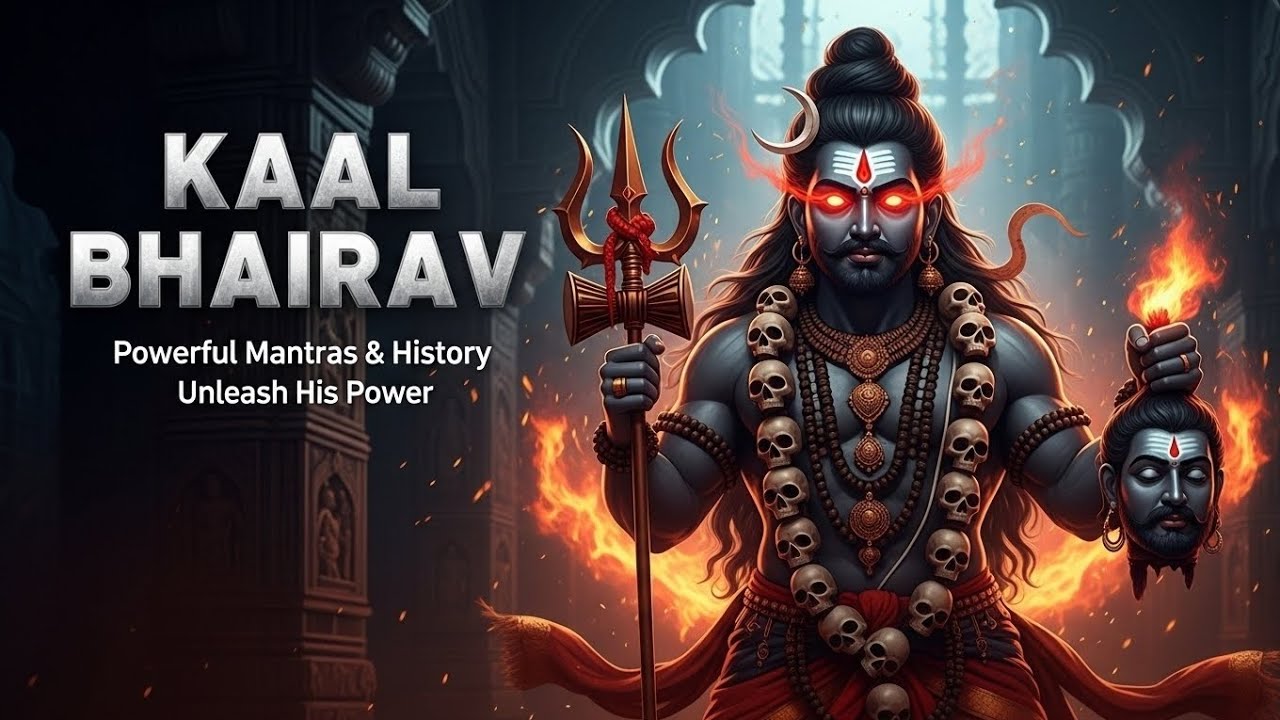 Ugra Kalabhairava Stotram 🔱 | Fierce Cosmic Bhairava Tandav | Original Sanskrit Composition