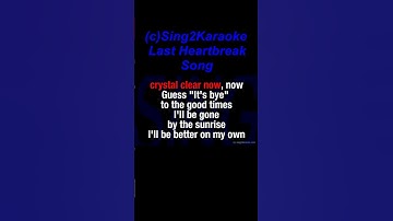 Thumbnail of Ayra Starr, Giveon    Last Heartbreak Song (Karaoke Version) Lyrics #karaoke