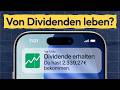 Reichen 250.000€, um von Dividenden zu leben?