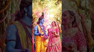 Radha Krishna holi# video
