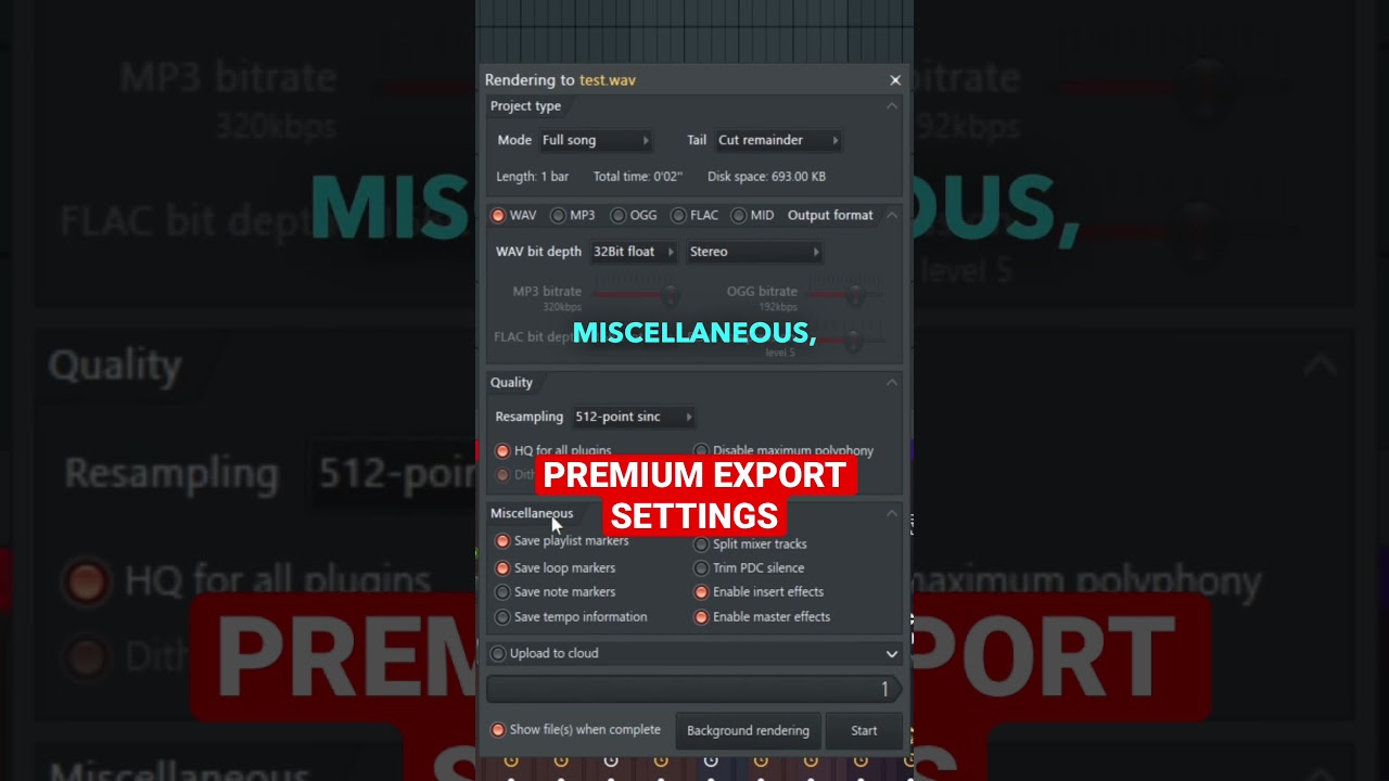 Watch Advanced FL Studio Export Settings🥁 #shorts #flstudio on YouTube Watch Advanced FL Studio Export Settings🥁 #shorts #flstudio on YouTube