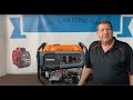 Generac GP8000E PowerRush  - Conversion video from gas to Propane & Natural Gas