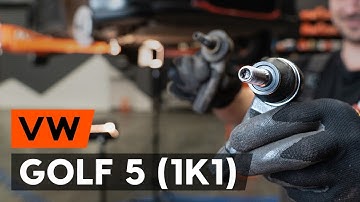 Hoe een stuurkogel vervangen op een VW GOLF 5 (1K1) [AUTODOC-TUTORIAL]
