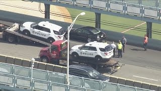 Crash Involving DRPA Officer Causing Delays On Ben Franklin Bridge