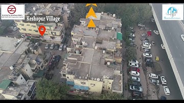 Drone Based Video Monitoring I Janakpuri West to Krishna Park I Globe View I 16 Jan 2020