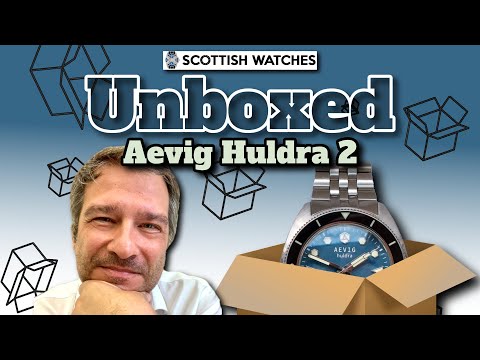 Watch Unboxing : The Aevig Huldra