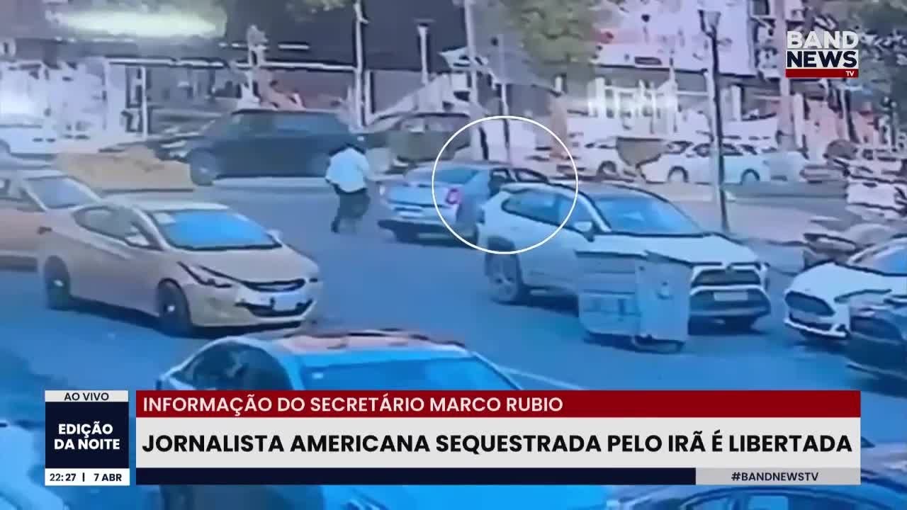 Jornalista americana sequestrada pelo Irã é libertada