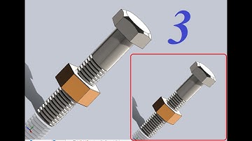 Solidwork 2018 # 20. Motion botl and nut in solidwork. Mô phỏng chuyển động bulong + đai ốc