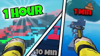 I Made A Roblox Game In 1 Min, 10 Min, 1 Hour Dev Challenge
