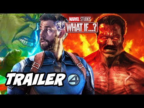 Marvel What If Trailer Footage Breakdown - Avengers Phase 4