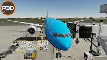 P3Dv5 - PMDG 777-300/ER | Johannesburg - Amsterdam