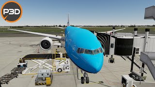 P3Dv5 - PMDG 777-300/ER | Johannesburg - Amsterdam